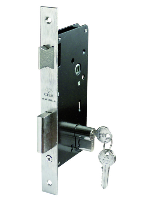Full Mortise Steel DOOR or DRAWER LOCK Offers 3-way Mounting, Adapting to  Drawer, Left Hand, or Right Hand Door. 