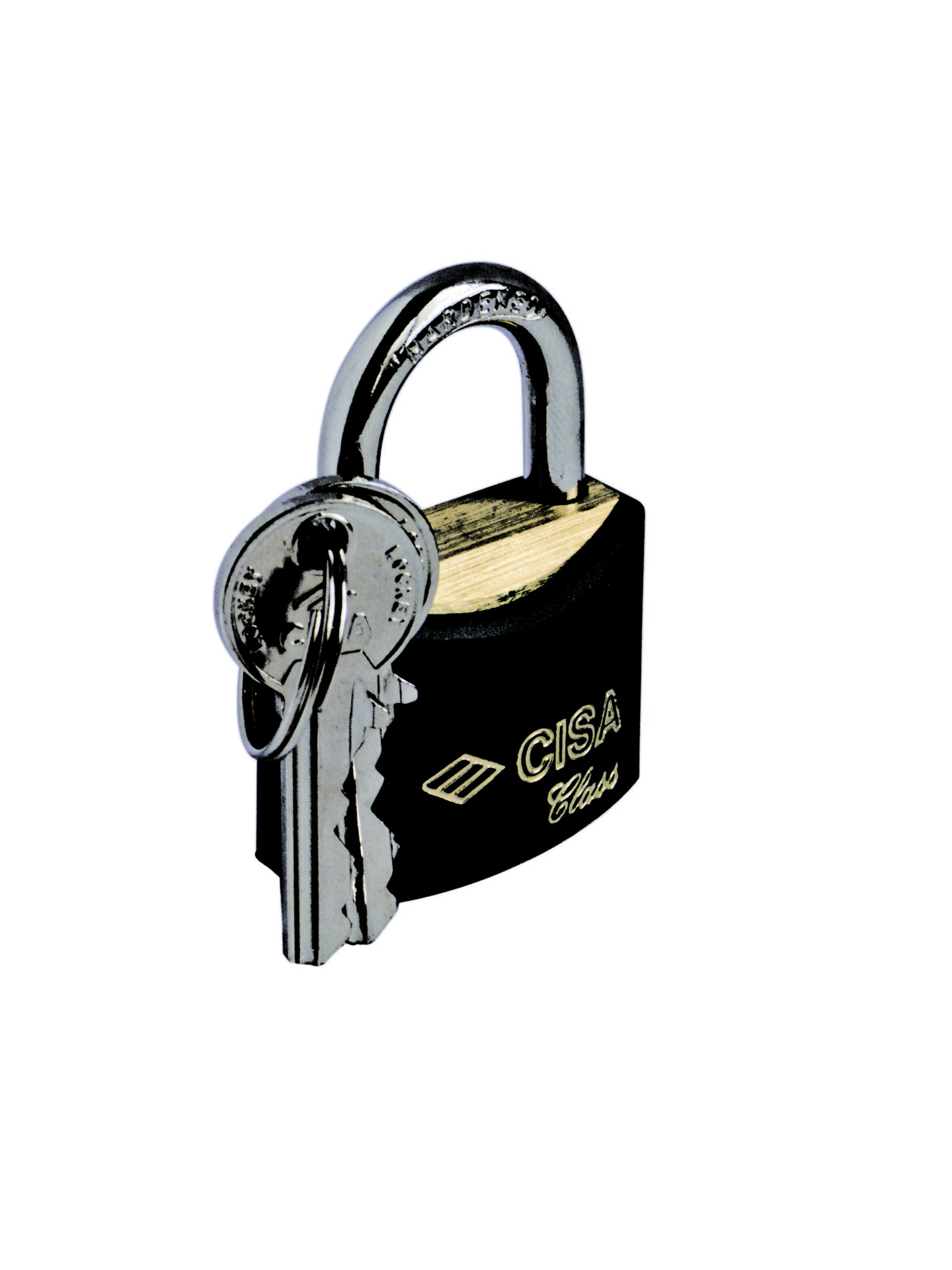 4 sizes from 1-3/16" 30mm CISA Stainless Steel Padlocks to 2-23/64" 60mm 